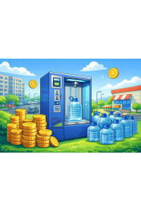 Бизнес на водоматах: сколько можно зарабатывать